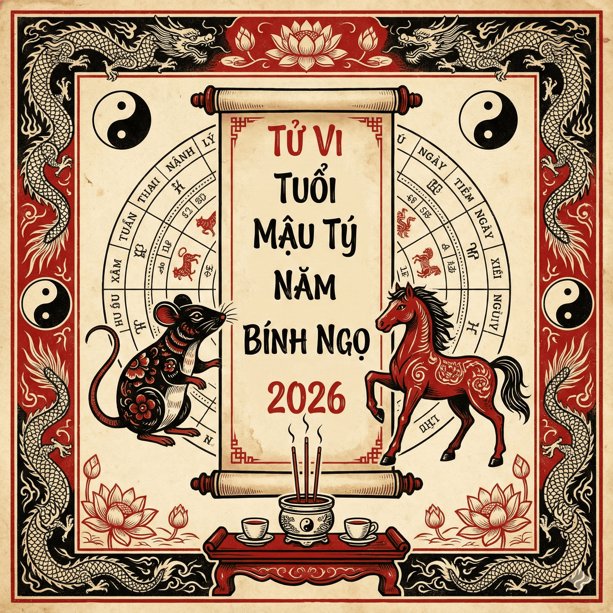 Tử vi tuổi Mậu Tý năm 2026