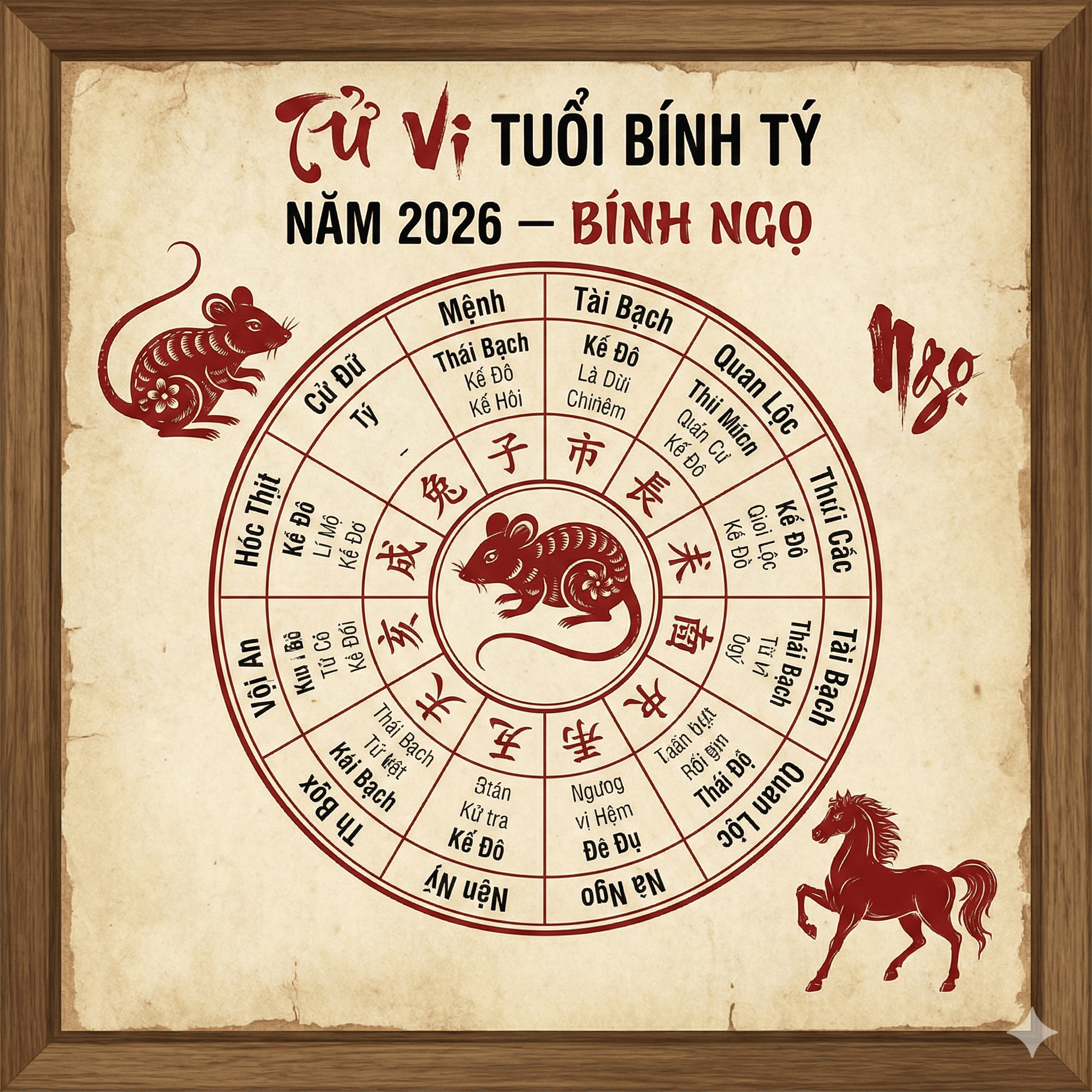 Tử vi tuổi Bính Tý năm 2026