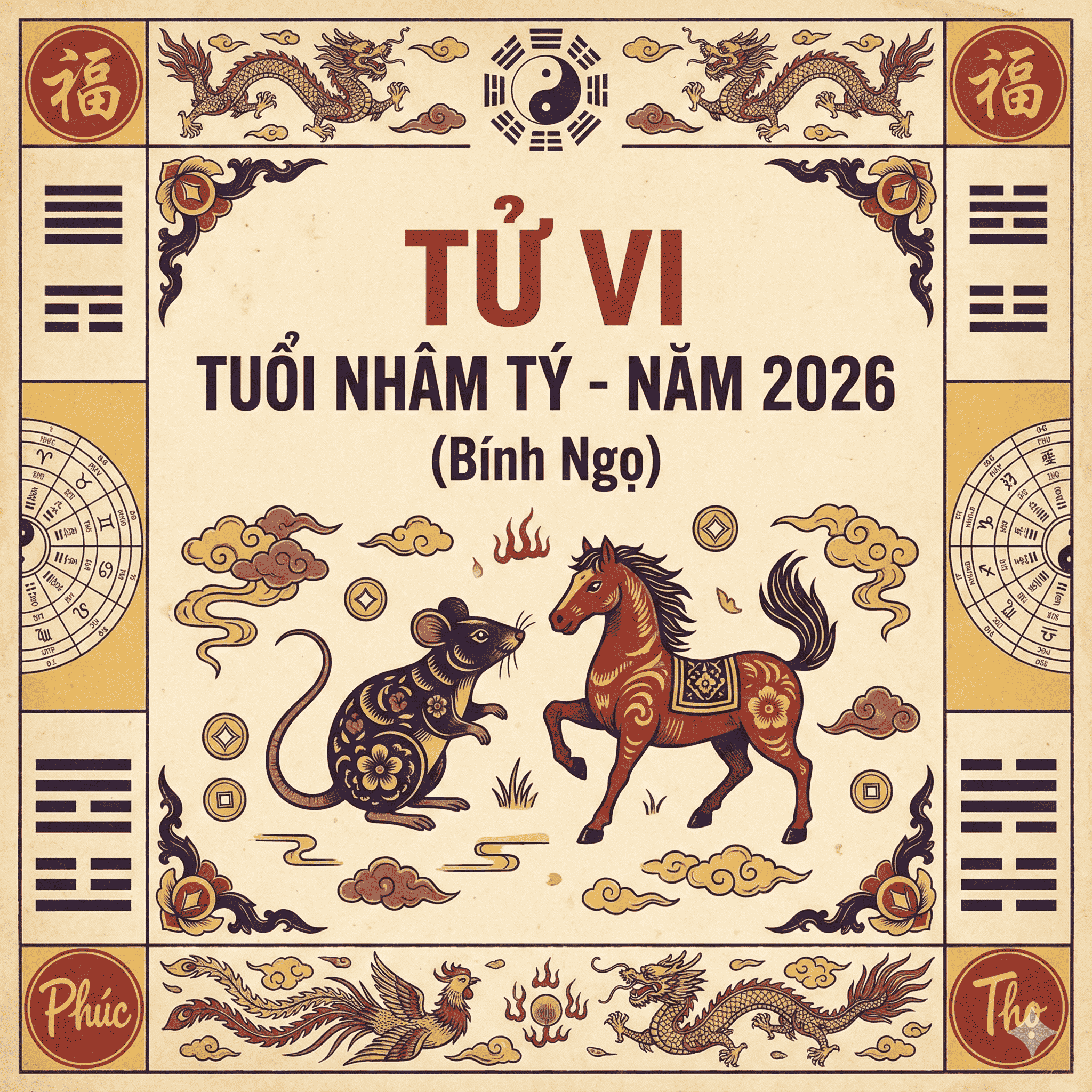 Tử vi tuổi Nhâm Tý năm 2026