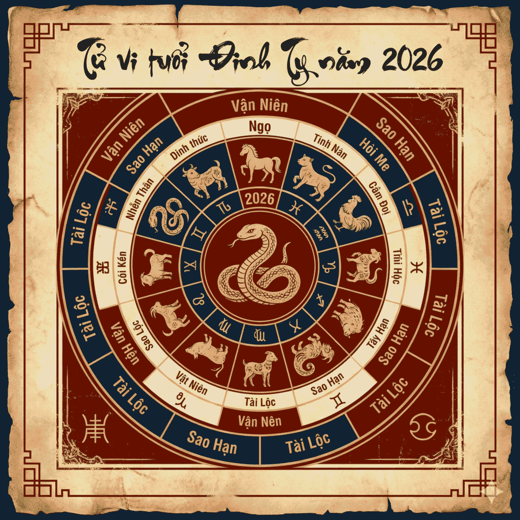Tử vi tuổi đinh tỵ năm 2026