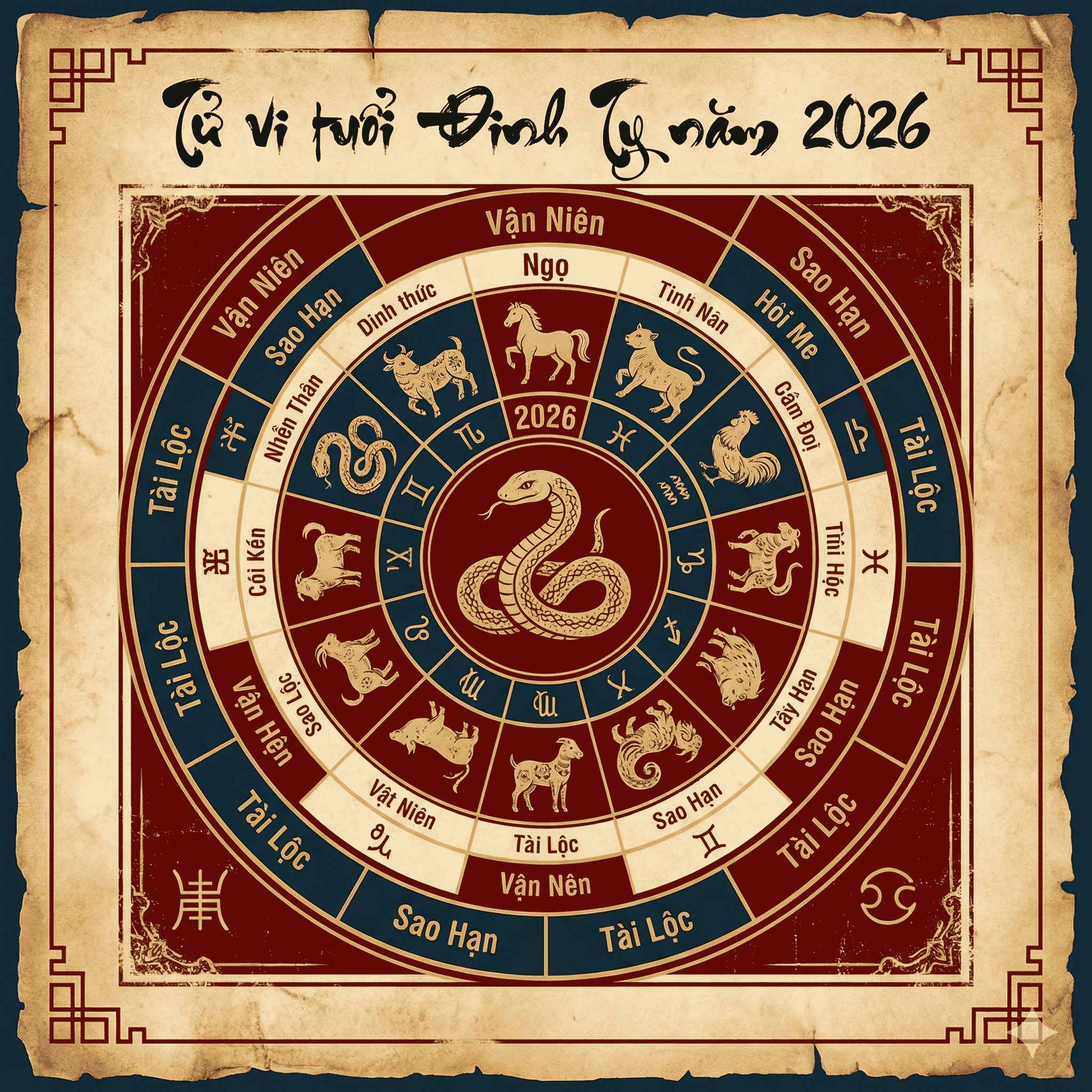 Tử vi tuổi đinh tỵ năm 2026