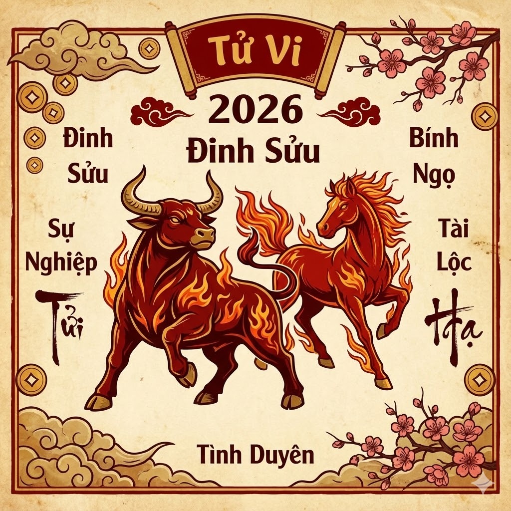 tử vi tuổi Đinh Sửu 2026
